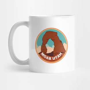 Moab Utah Arch Vintage Travel Mug